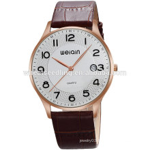 2016 fashion leather best quality male wrist watches